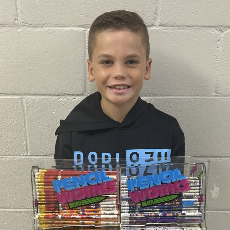 Mrs. Hart and her classes would like to express their heartfelt thanks to Bo Martin and his family for their generous donation of a pencil dispenser and pencils. We feel so grateful and blessed! 