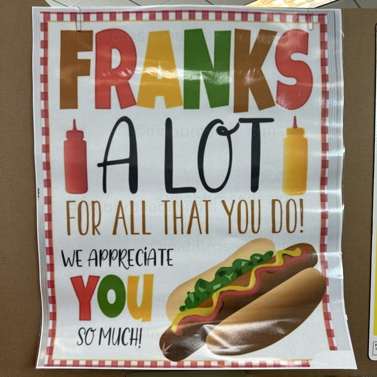 Teacher appreciation lunch 2025