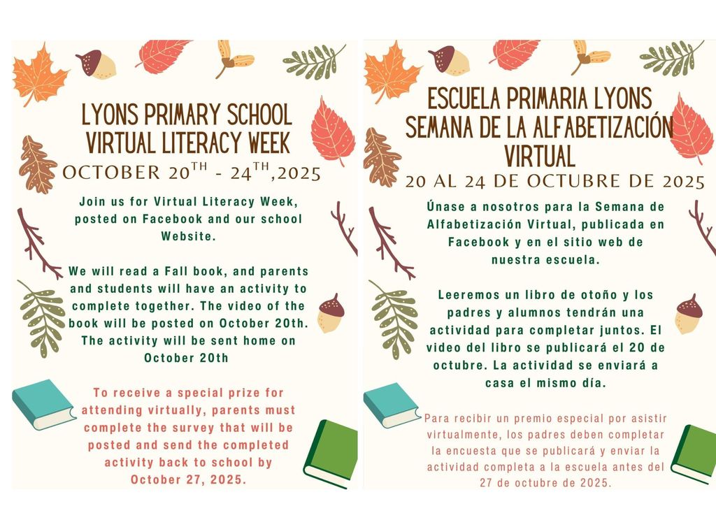 Literacy Week Flyer