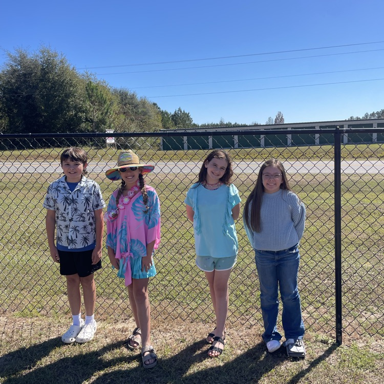 5th graders participating in Rivalry Week Day 1…Beach vs. Blizzard! #tces