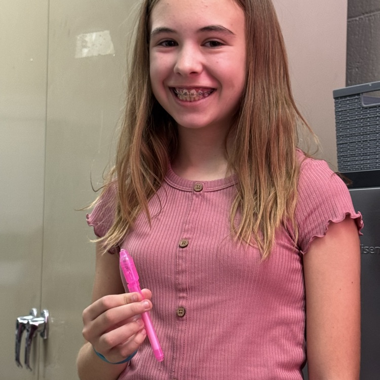 These students in Ms. Paulk’s math classes have earned a prize for passing 10 iReady lessons.