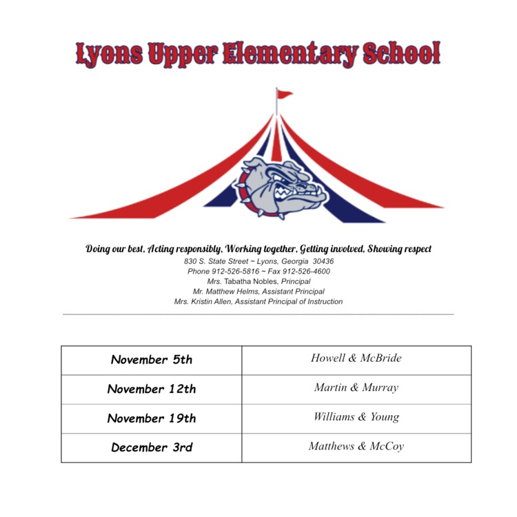 4th grade parents to breakfast schedule