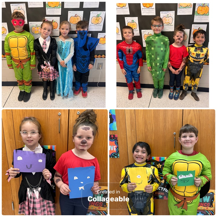 1st grade has had a busy week! We had sweet treats, award certificates, and fun crafts! Such a FUN filled week! 🎃