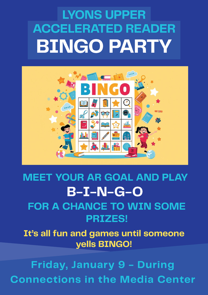 AR Bingo Party Jan. 9