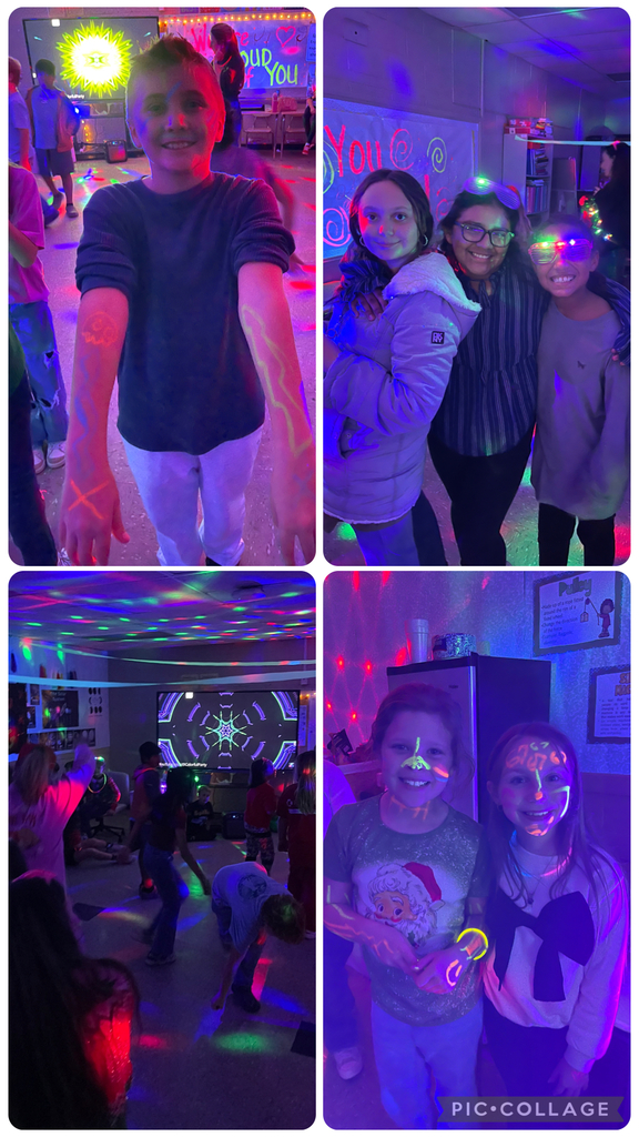 4th grade students had a blast at their Glow Party celebrating their iReady growth. These students grew in both math and reading. We are so proud of you! 