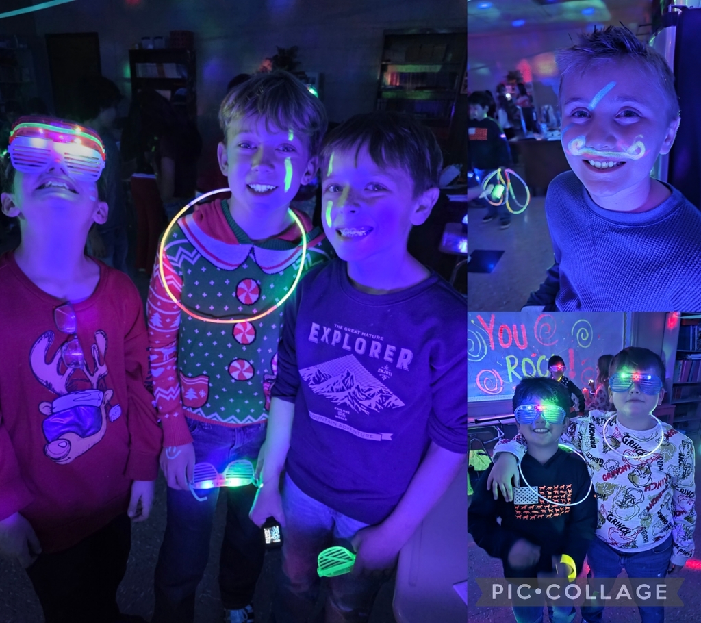 4th grade students had a blast at their Glow Party celebrating their iReady growth. These students grew in both math and reading. We are so proud of you! 