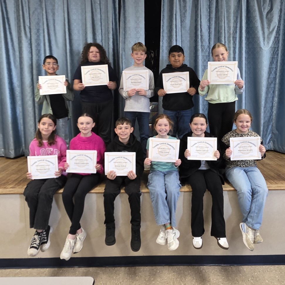 Honor Roll- average of 90 or above