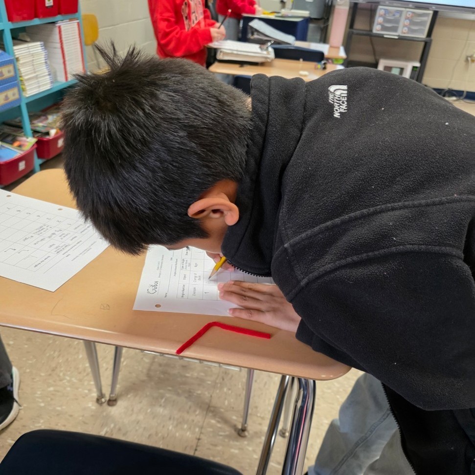 4th graders have had fun learning all about angles this week! 