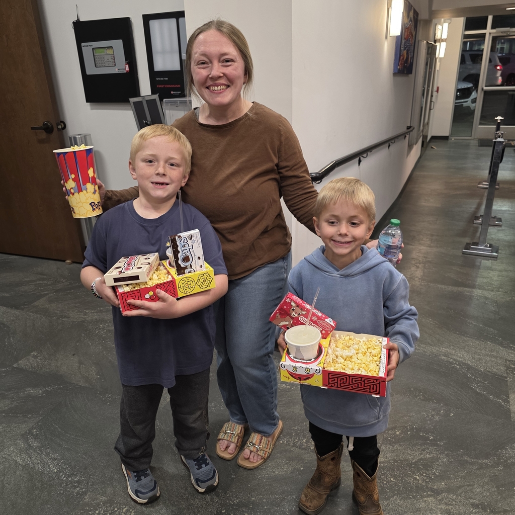 Mother Son Movie Night was a success! ❤️