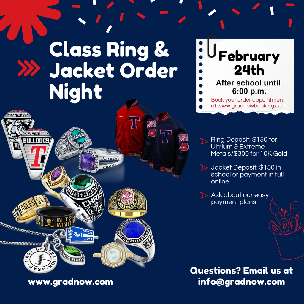 class ring and letter jacket