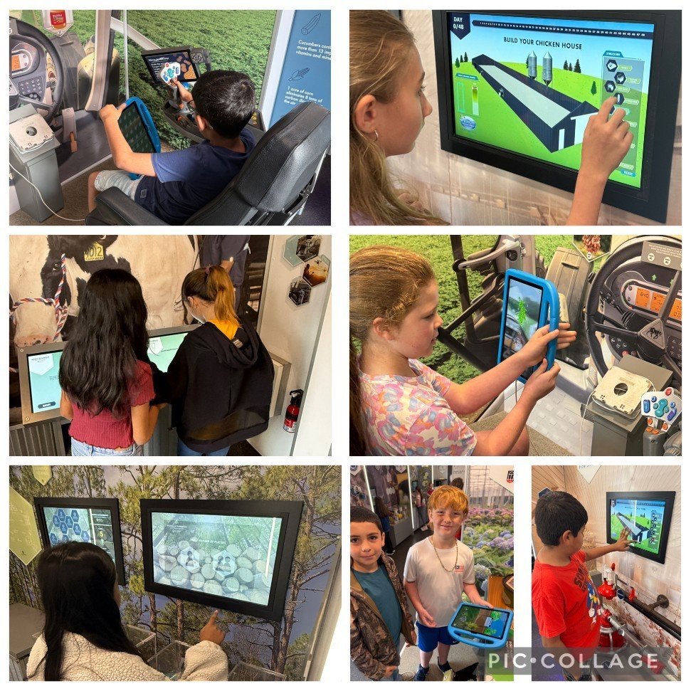 These 4th graders loved getting to learn about agriculture in Georgia this week! 