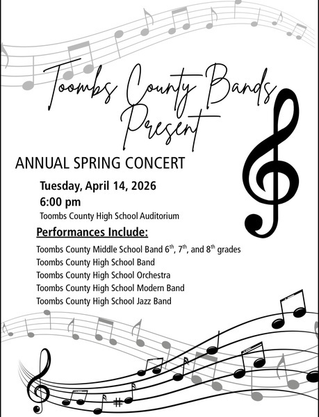 Toombs County Bands Spring Concert