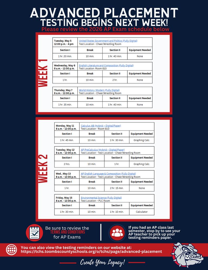 2026 AP Exam Schedule