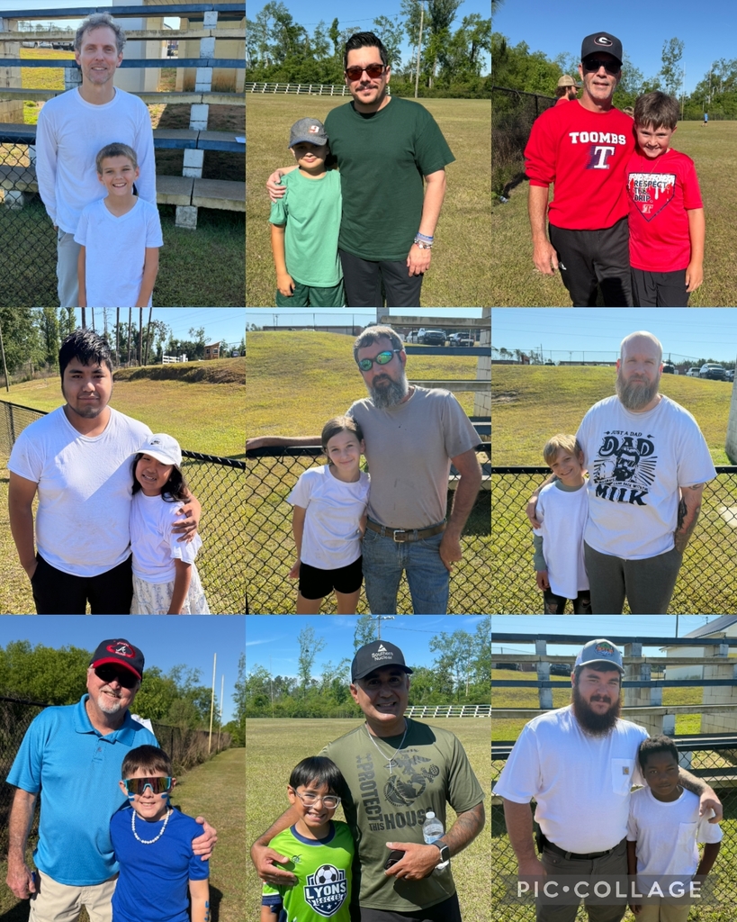 This morning 4th Graders enjoyed Kickball With Dads!! We had the best time!!