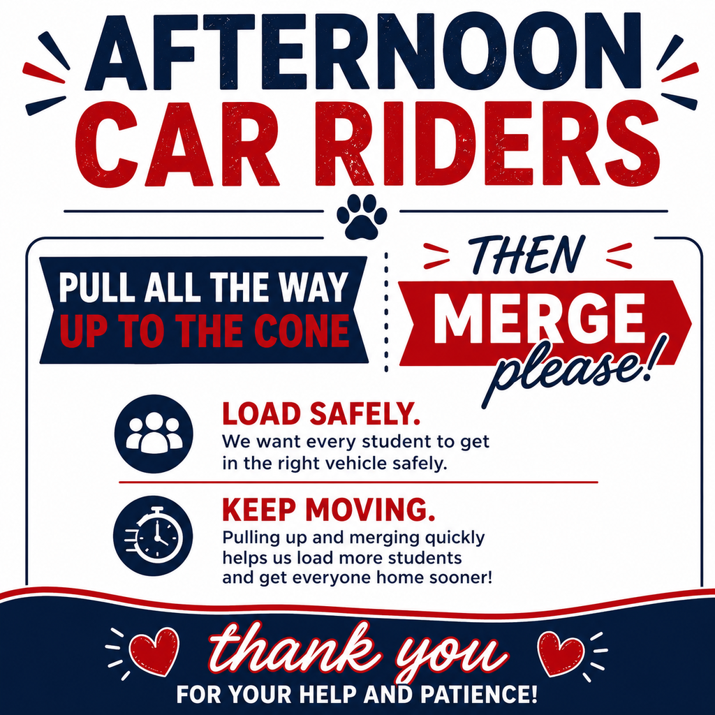afternoon car rider