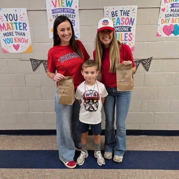Thank you Jackson Oliver for the donuts this morning! Let's go dogs! ❤️