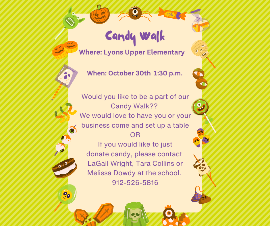 2026 candy walk