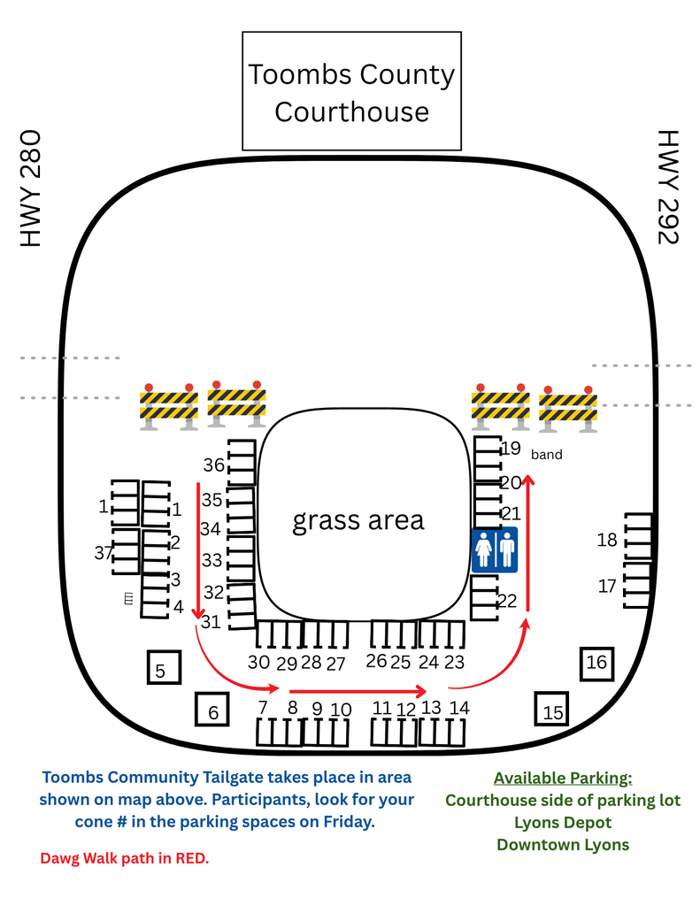 tailgate map