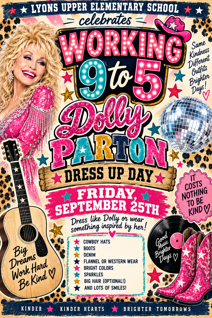 Dolly Dress Up Day 9/25/26
