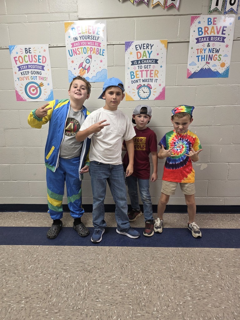 🎶🕺🏻 Decades Day in 4th Grade! From throwback vibes to fun outfits, our 4th graders showed up ready to rock through the decades! 🪩✨