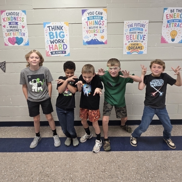 🚀🌎 Our 4th graders are ready to show that their FUTURE is out of this world! 👽✨