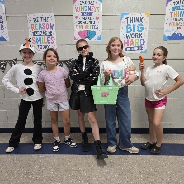 🔤 Spelling out their futures, one letter at a time! ✨ Our 4th graders are rocking Letter Day by dressing up as something that starts with the first letter of their name! ❤️💙