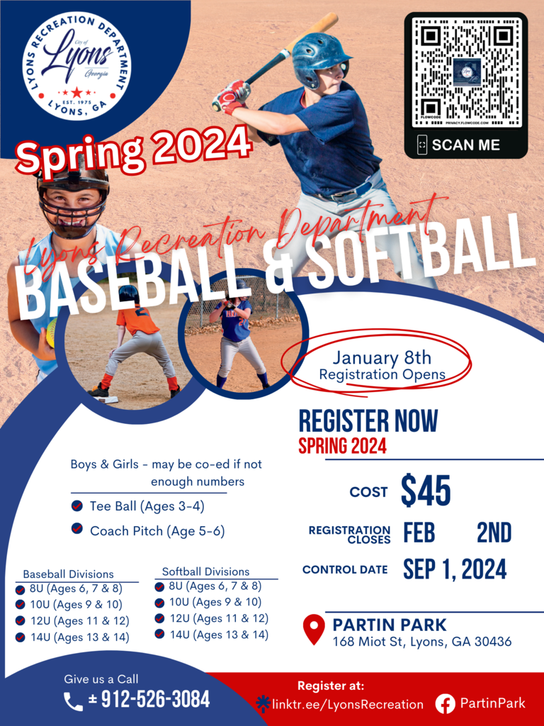 softball baseball flyer