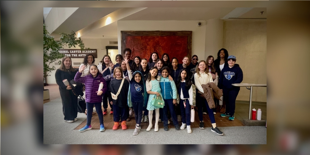 Group photo of children. 