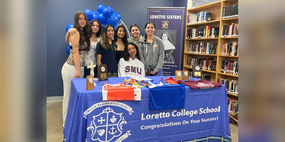 Loretto College School Proudly Celebrates Caia Osmond’s Athletic Achievement with a Scholarship to St. Mary's University in Halifax.