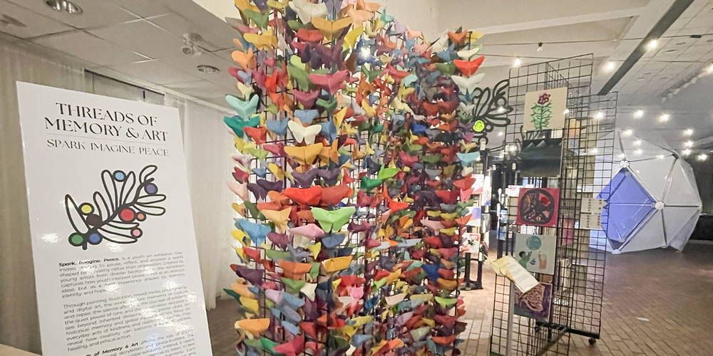 Photo of the display