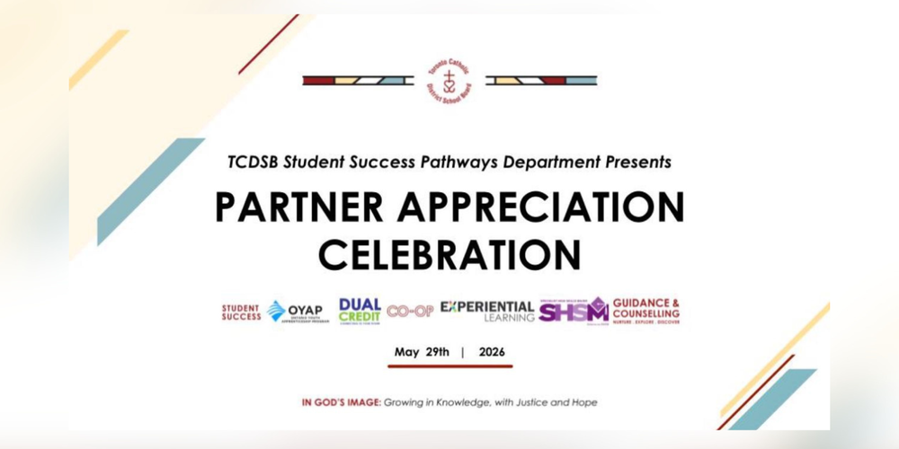 TCDSB Partner Appreciation Celebration