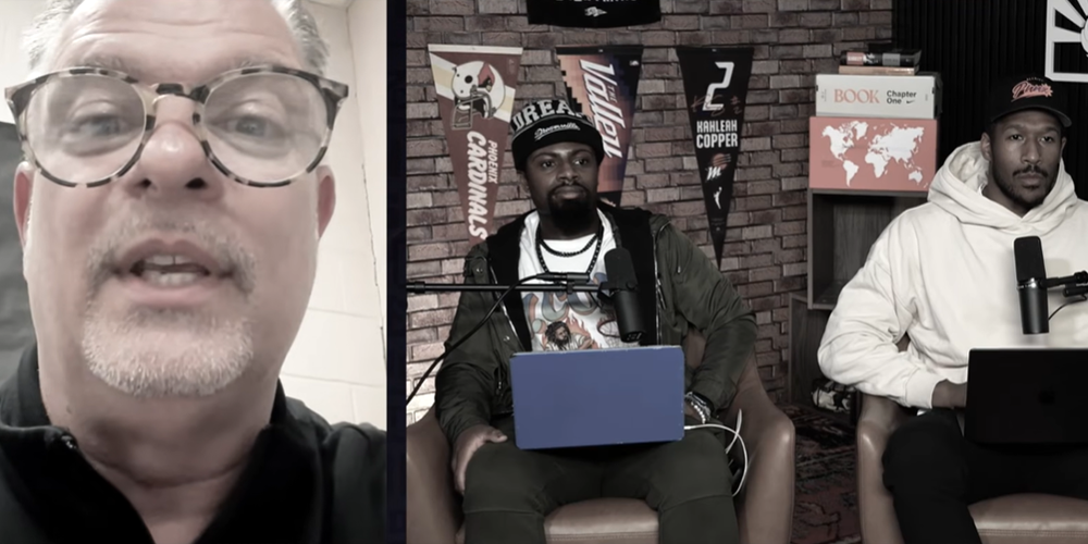 Screenshot of the interview