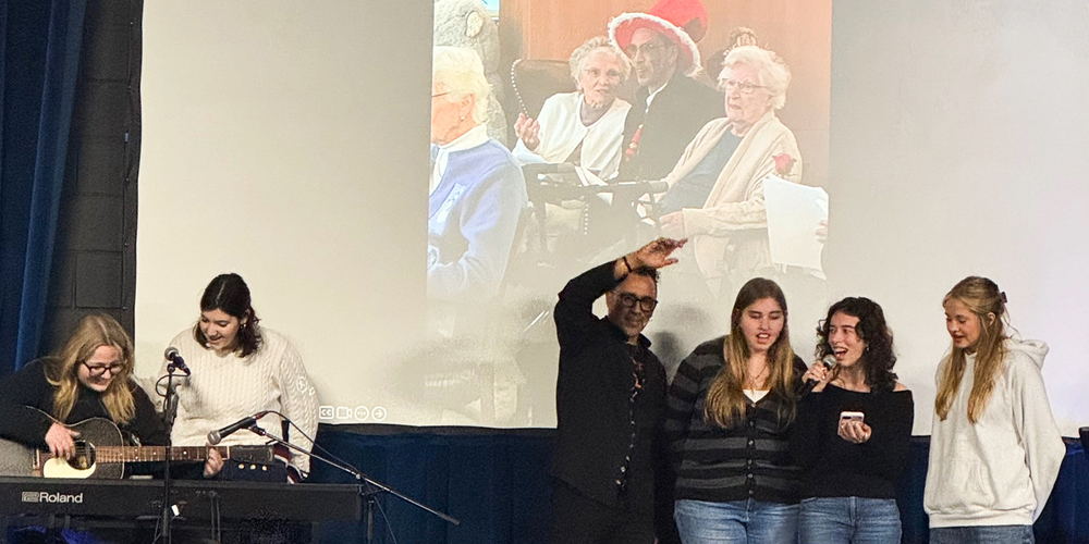 Photo of SHSM students attending MUSIC CARE conference