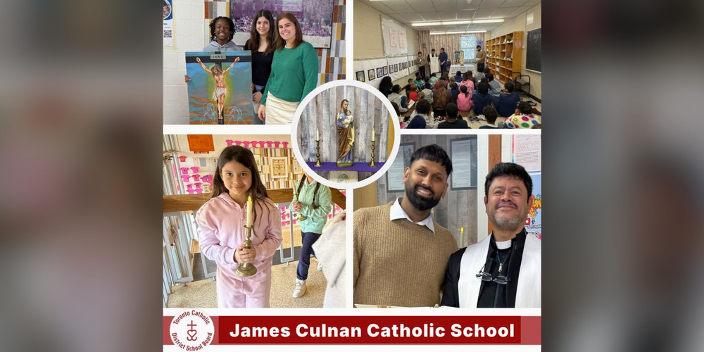 Collage of photos from James Culnan