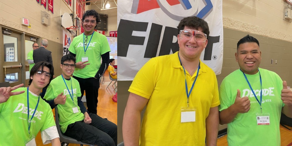 Students at Tech Challenge Robotics Qualifier