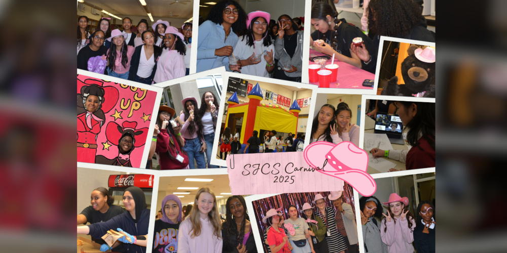 Collage of SJCS Carnival 2025