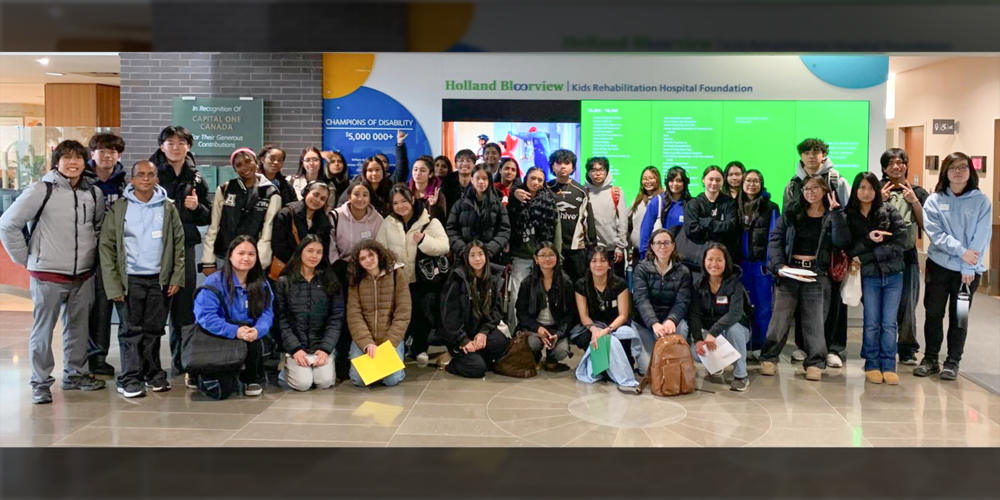 Group photo of Mary Ward students on their excursion