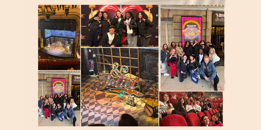 Collage of images from the theatre.
