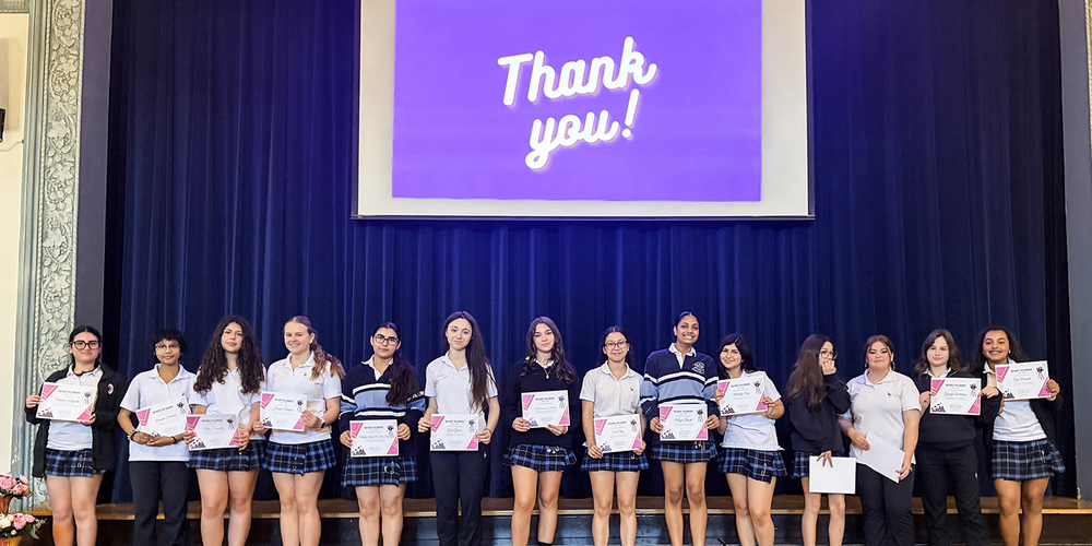 Group photo of the award winners