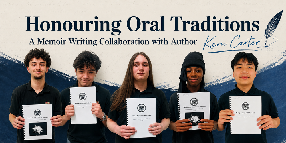 Honouring Oral Traditions: A Memoir Writing Collaboration with Author Kern Carter