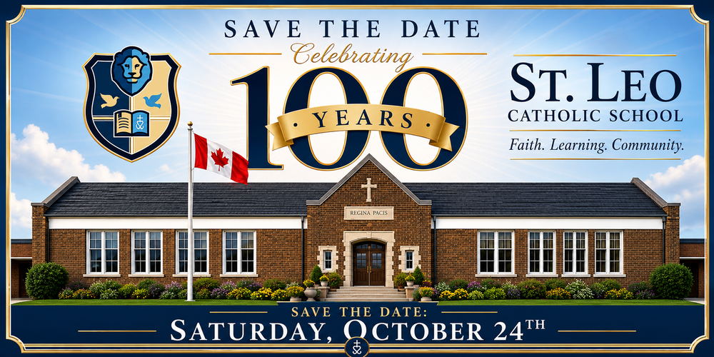 SAVE THE DATE: St. Leo Catholic School's 100th Anniversary