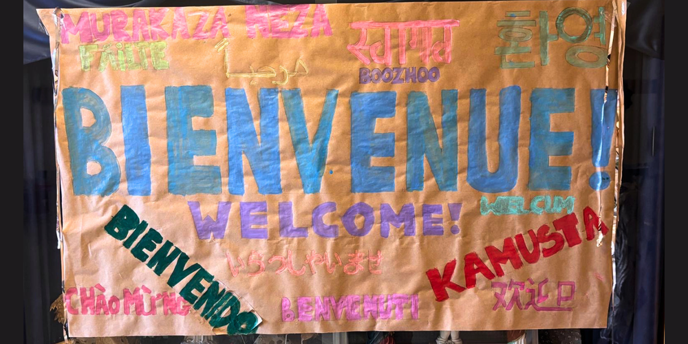 Bienvenue poster