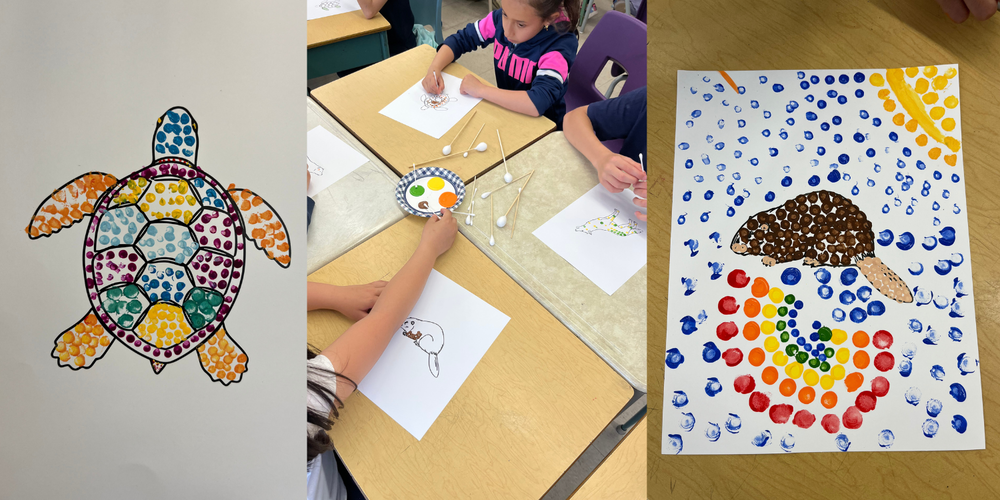 St. John Vianney Catholic School Students Explore Indigenous Dot Art Ahead of National Indigenous History Month