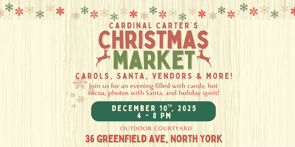 Cardinal Carter's Christmas Market