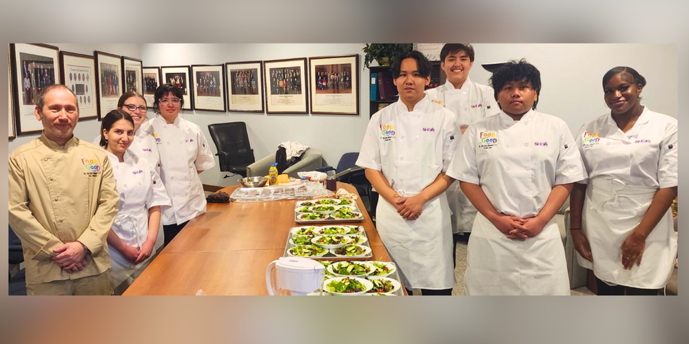 SHSM Hospitality and Tourism Students Showcase Skills at Sr. Evanne Hunter Awards Luncheon