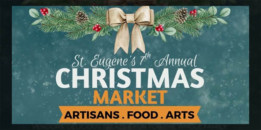 Graphic for Christmas Market at St. Eugene Catholic School