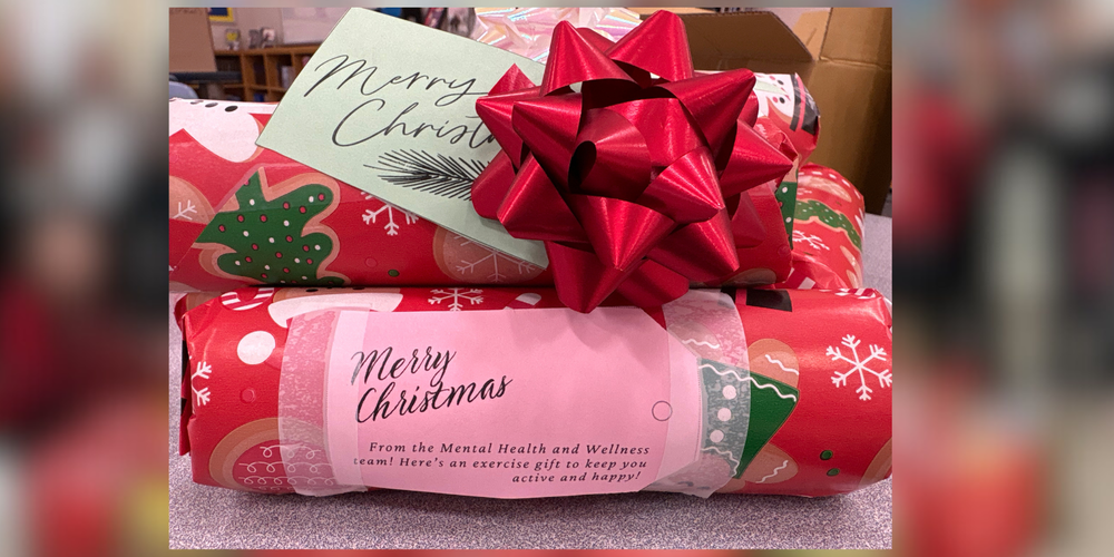 Gifts that say "From the mental health and wellness team"