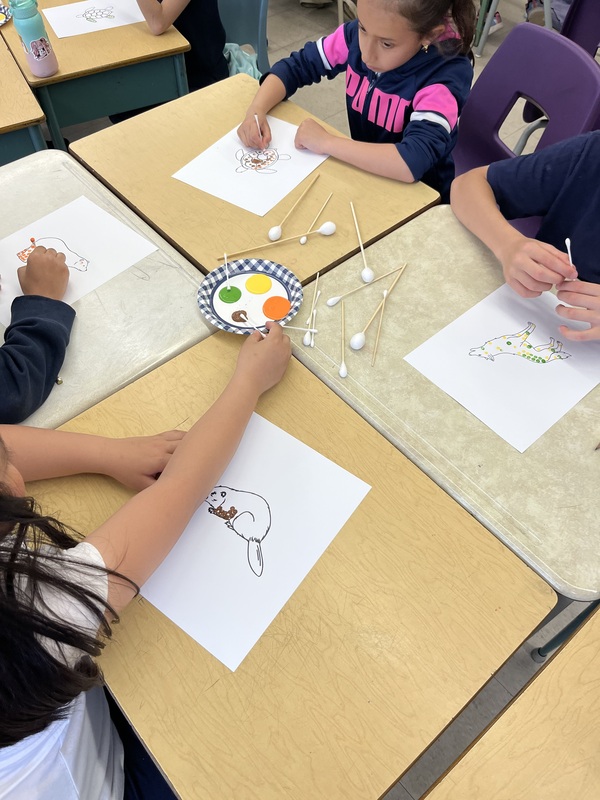 St. John Vianney Catholic School Students Explore Indigenous Dot Art Ahead of National Indigenous History Month
