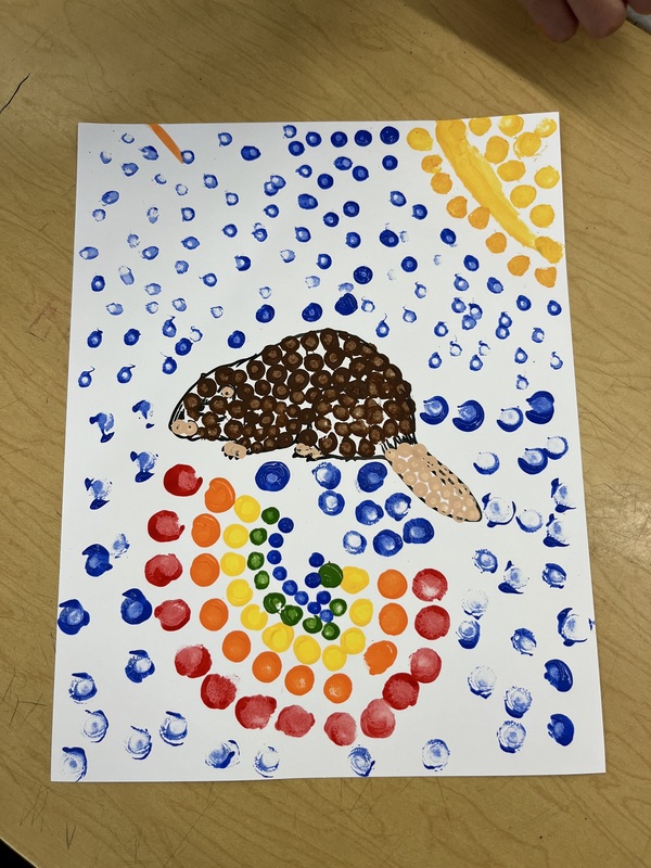 St. John Vianney Catholic School Students Explore Indigenous Dot Art Ahead of National Indigenous History Month