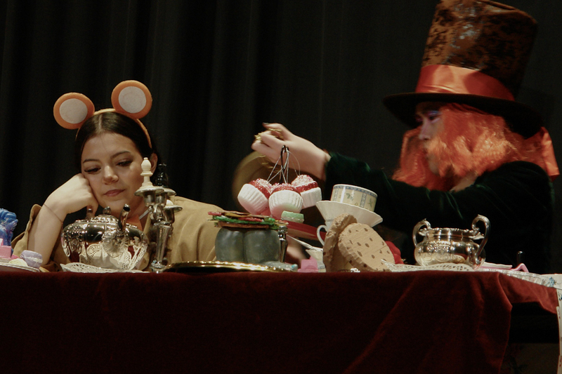 Photo of Loretto Abbey students performing the play